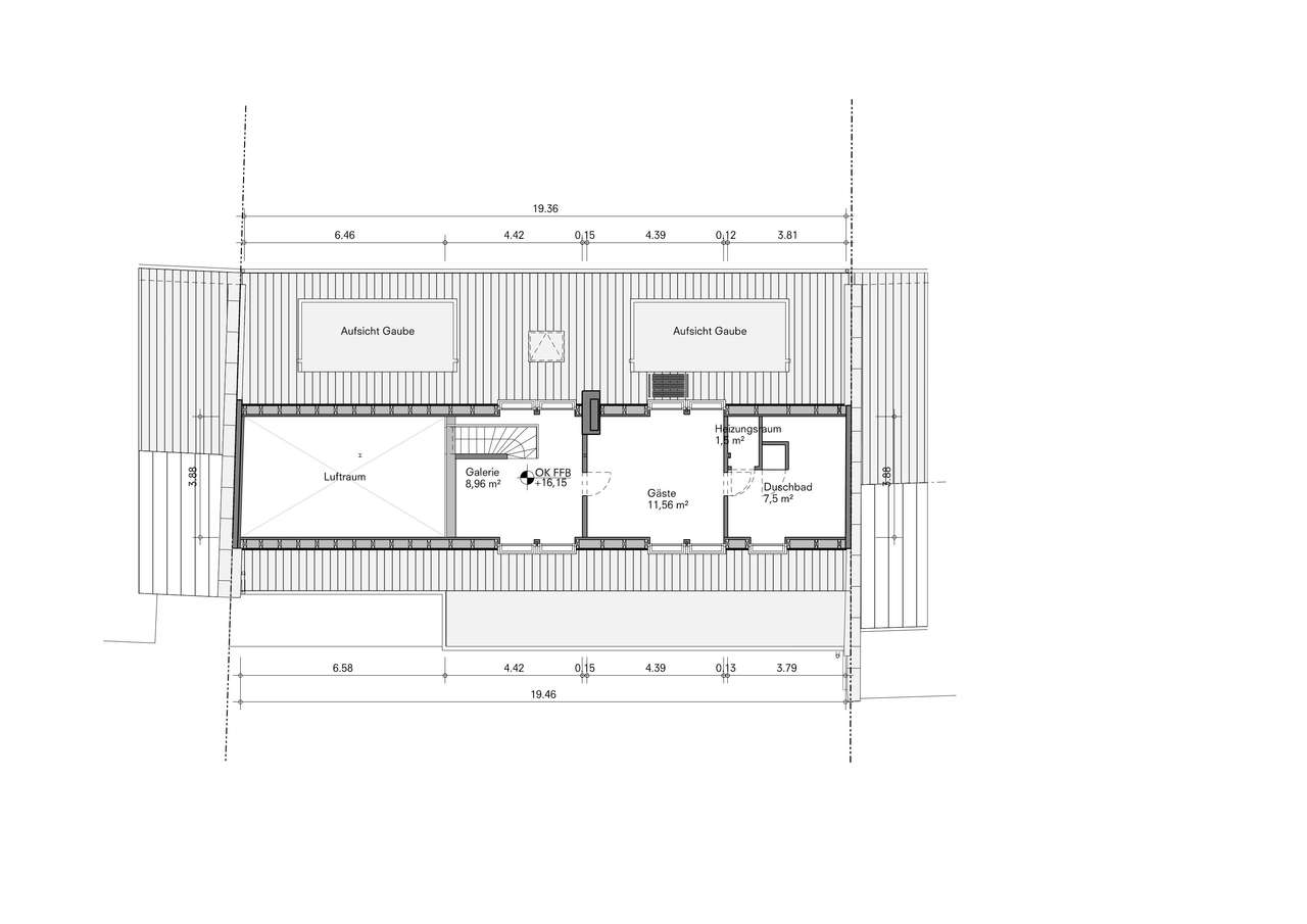 Grundriss 2. Ebene